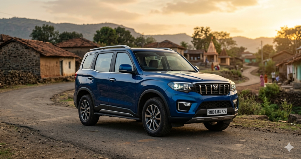 Mahindra Scorpio N interior dashboard touchscreen features