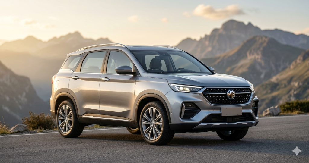 MG Majestor 2026 boot space with seats folded showing large luggage capacity