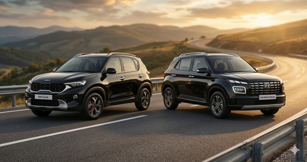 Kia Sonet vs Hyundai Venue 2026 Comparison"