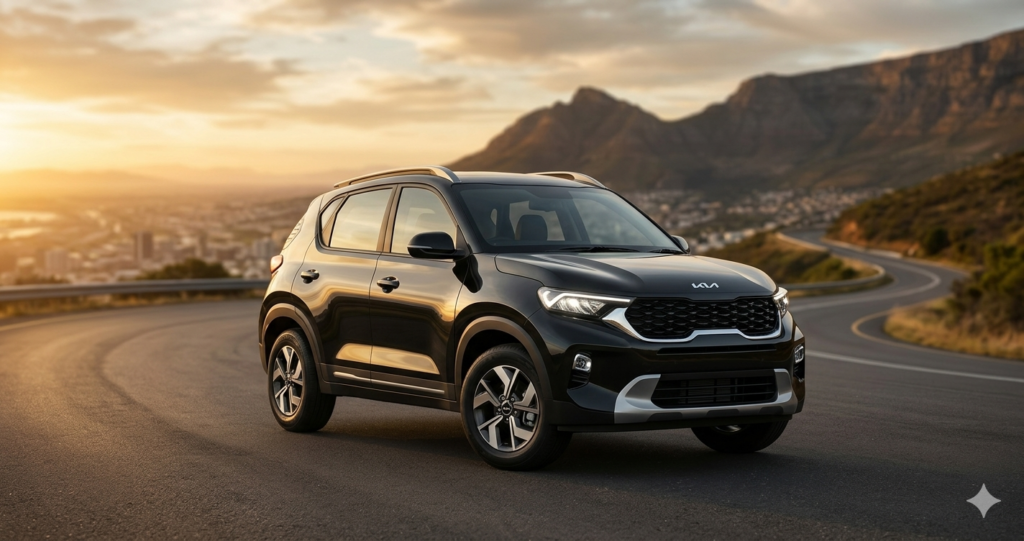 Kia Sonet HTK Plus Petrol 2026 on road price India, compact SUV front view with premium features