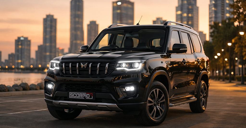 Mahindra Scorpio N alloy wheels and ground clearance 210mm