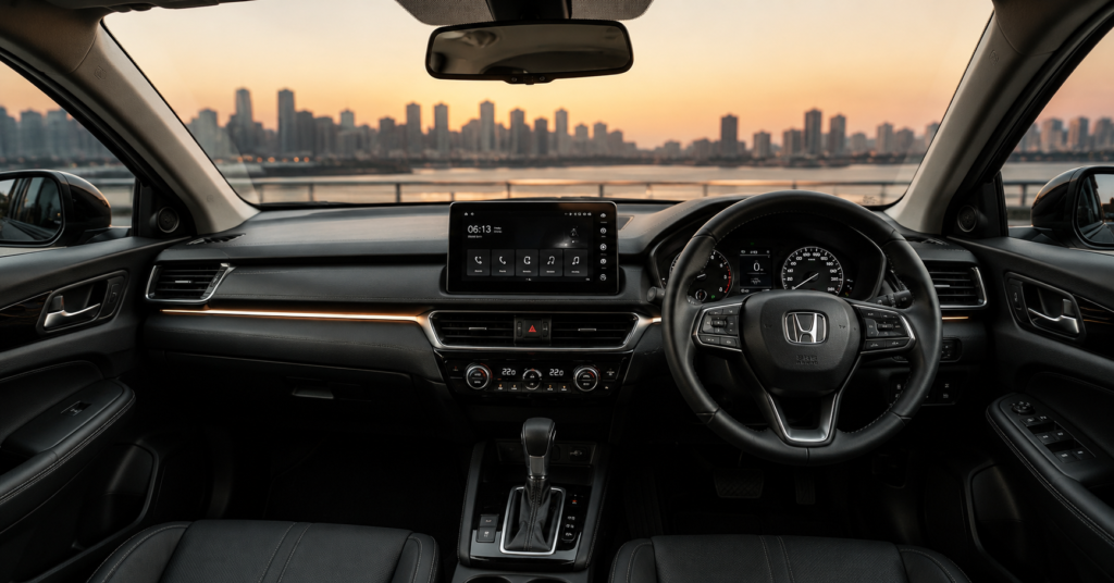honda-city-2026-interior-dashboard-touchscreen-hindi-review.webp