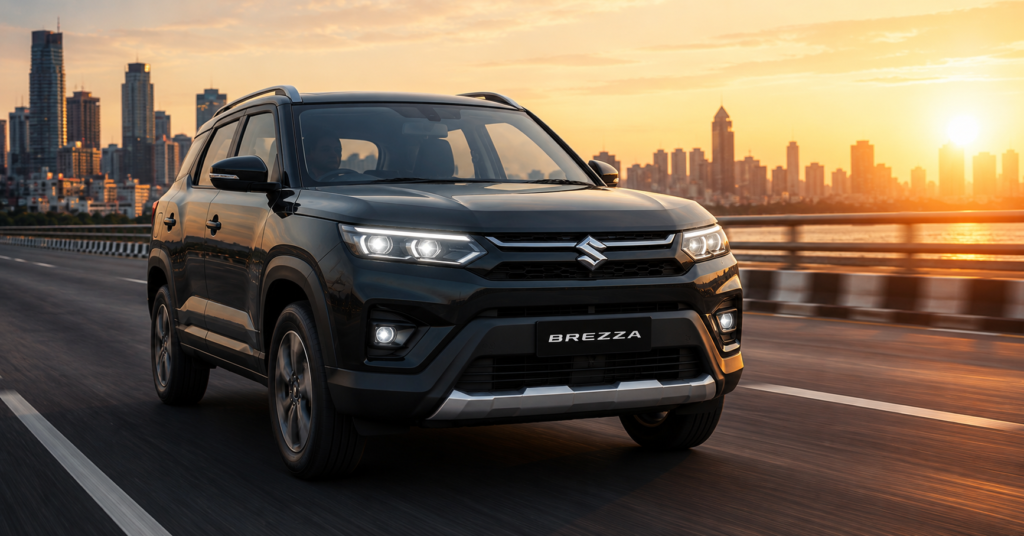 Maruti Brezza 2026 highway driving long drive review India