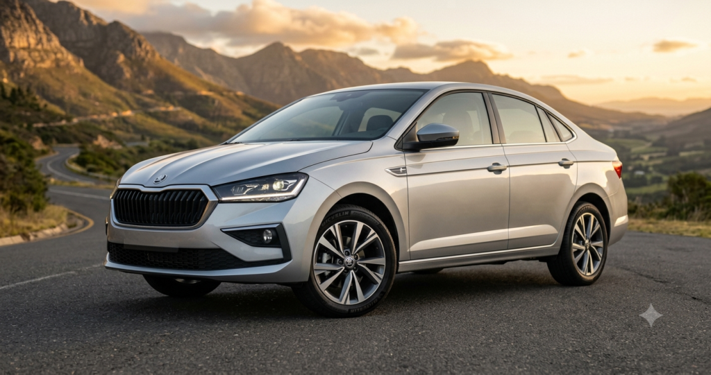 Skoda Slavia Facelift 2026 alloy wheel design