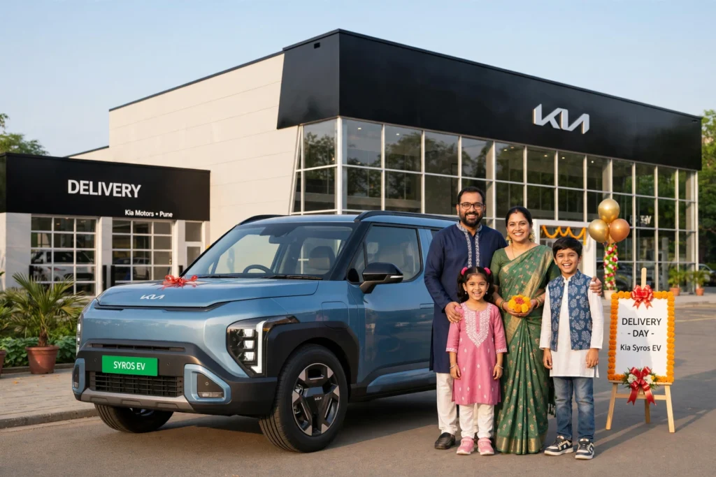Kia Syros EV booking and delivery in India