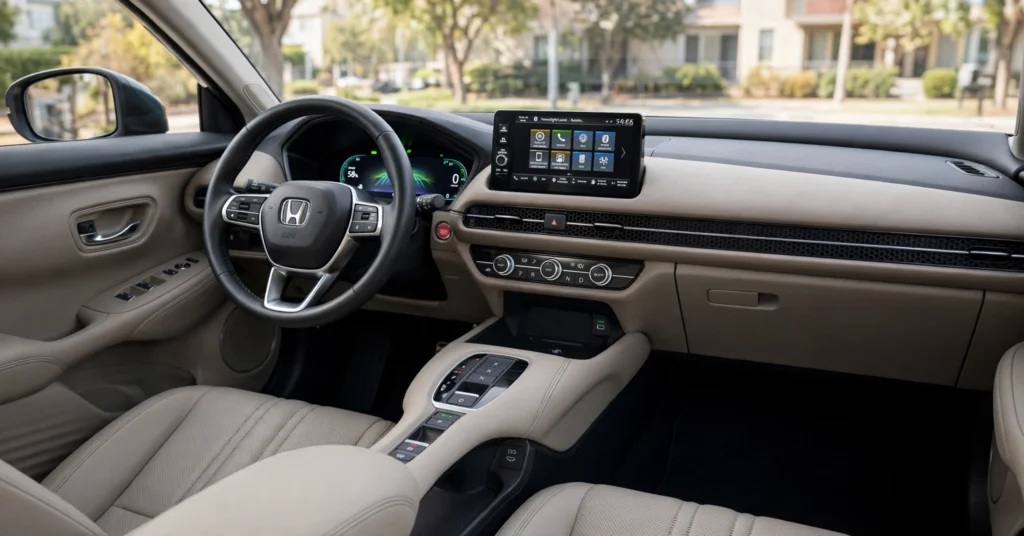 Honda ZR-V 2026 डैशबोर्ड फोटो 