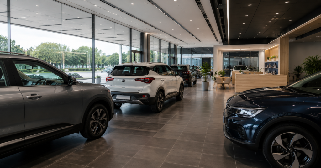 Maruti Suzuki Arena dealership showroom