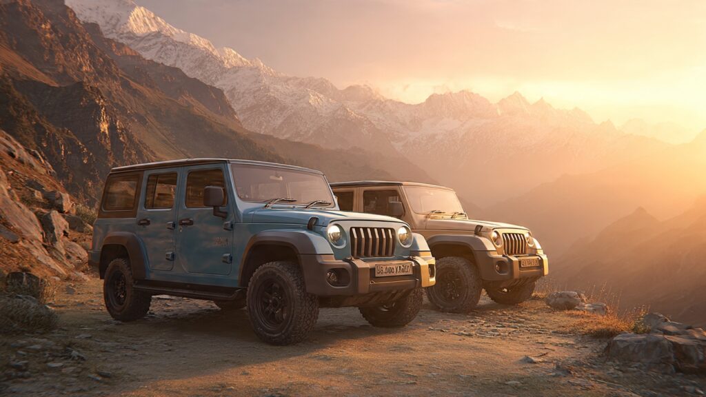 JSW Jetour T2 vs Mahindra Thar Roxx 2026 फ्रंट कंपैरिजन