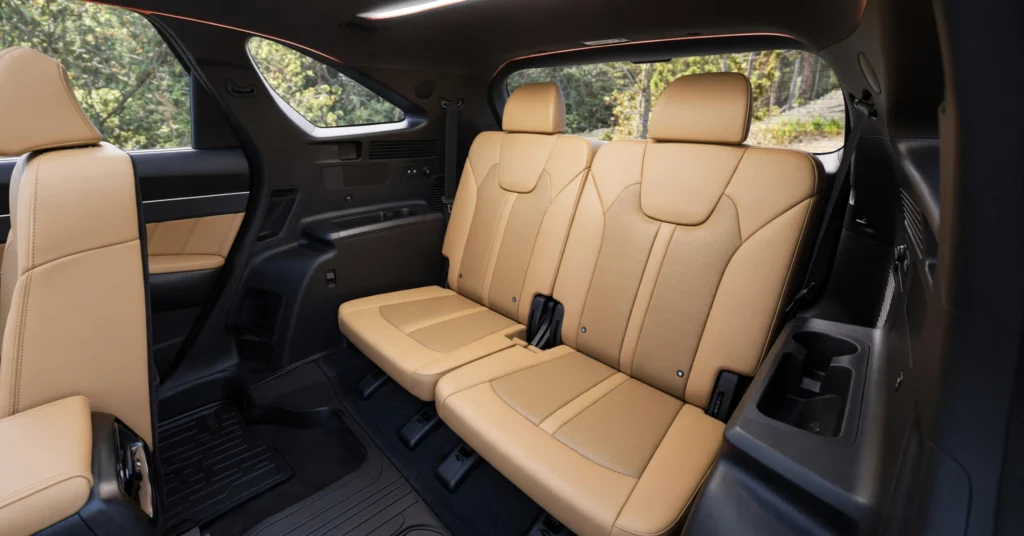 kia sorento 2026 third row seating space 